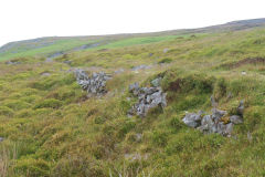 
Blorenge Tramroad towards the quarry, October 2010